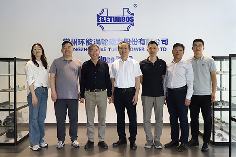 環能渦輪熱烈歡迎常州工學院湯正華書記一行訪企拓崗